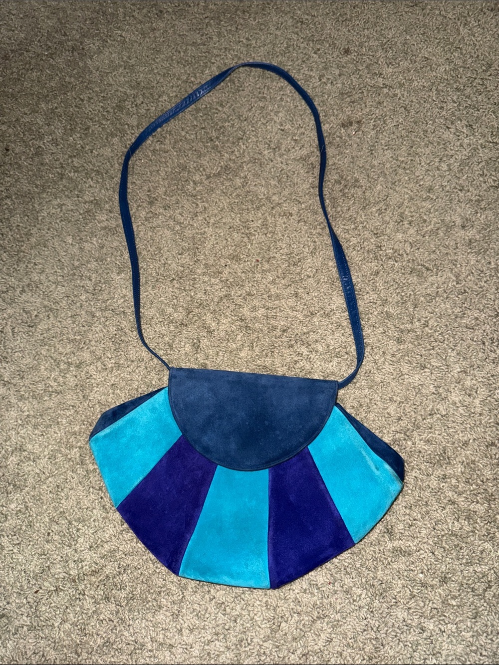 Vintage Charles Jourdan Suede Bag